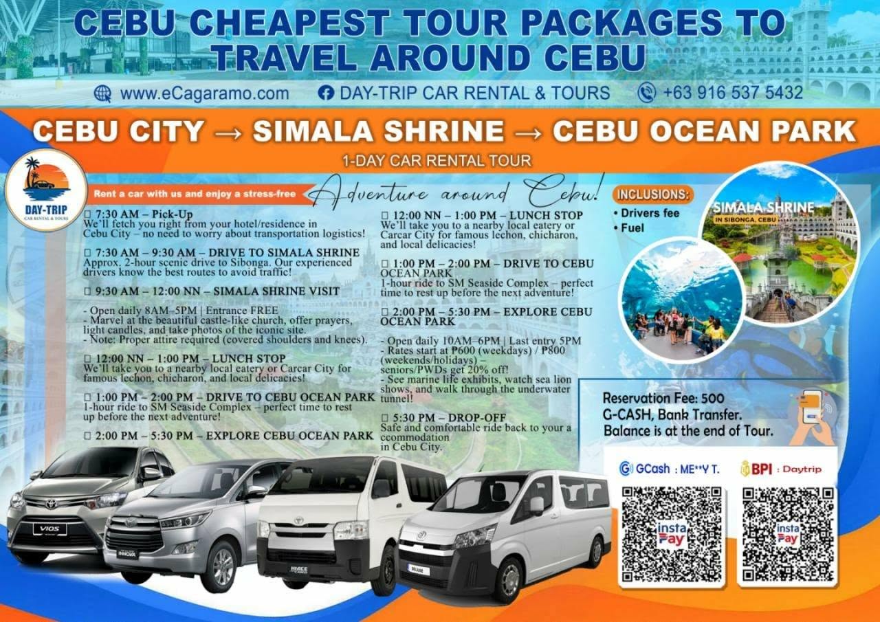 Simala Shrine and Cebu Ocean Park Tour